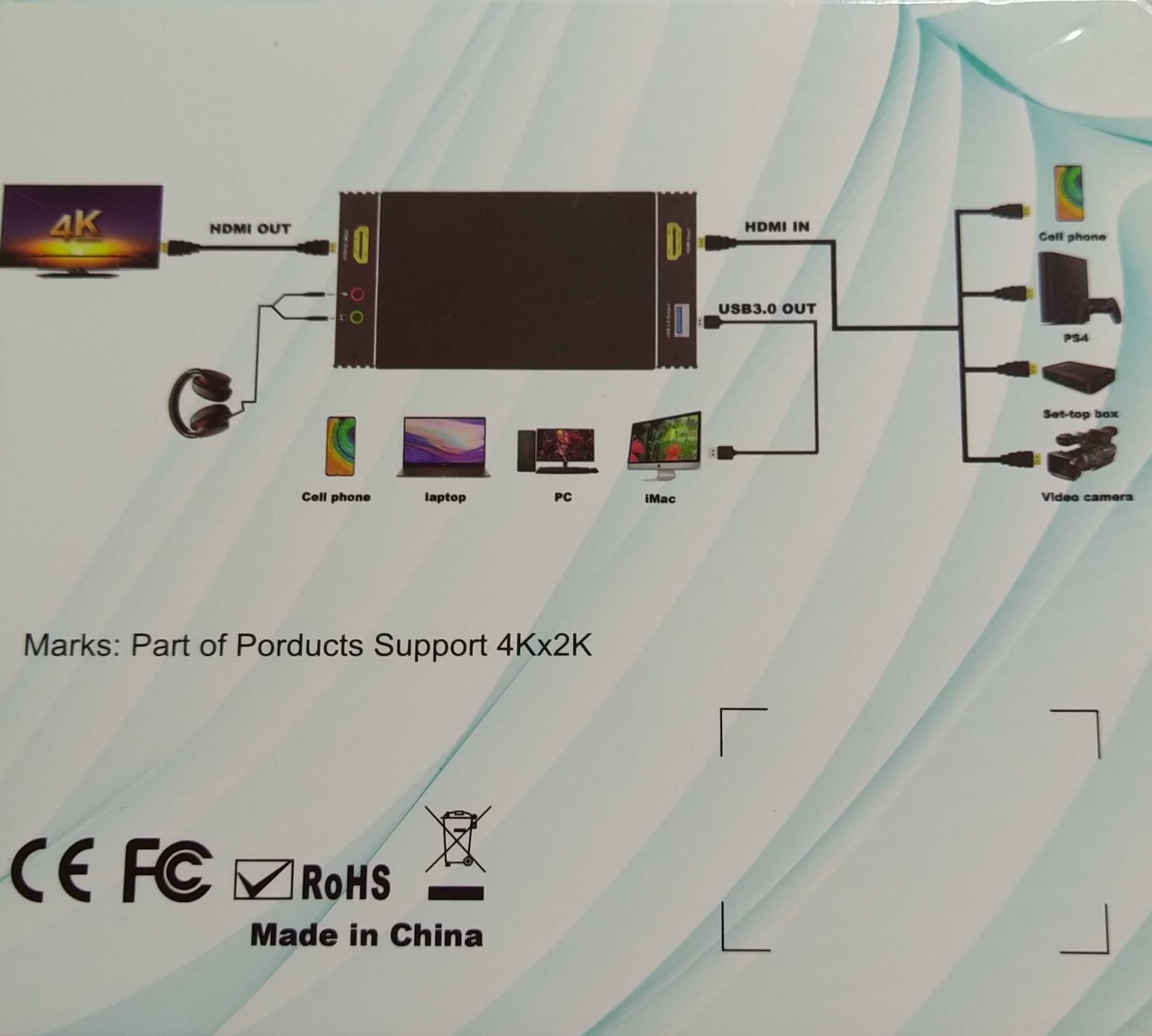 Placa de Captura de Video HD / 4K