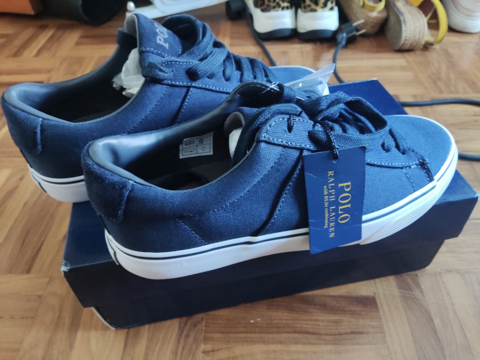 Ténis Ralph Lauren Novos