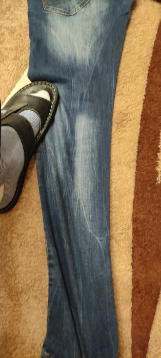 Стрейчові джинси підліткові сині