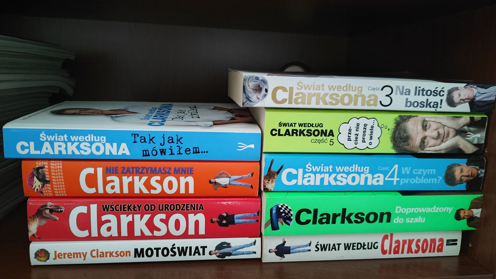 Kolekcja książek Clarkson używana