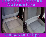 Limpeza interna automotiva