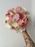 Flower box ze swiec sojowych