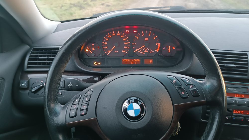 BMW E46 coupe, automat. Zamiana