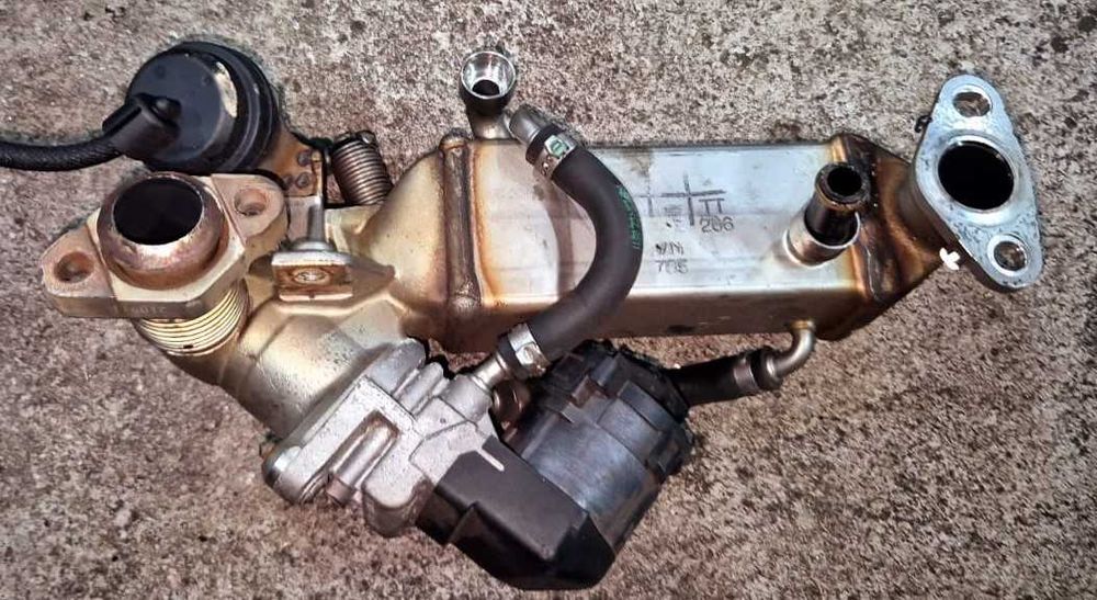 Permutador/radiador de gases de escape N57 bmw