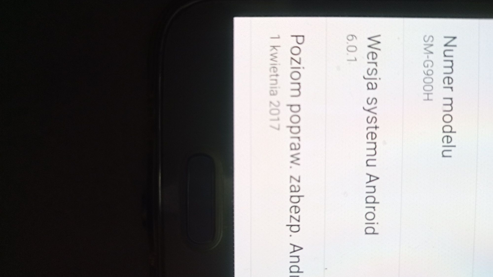 Samsung S5 z 2017
