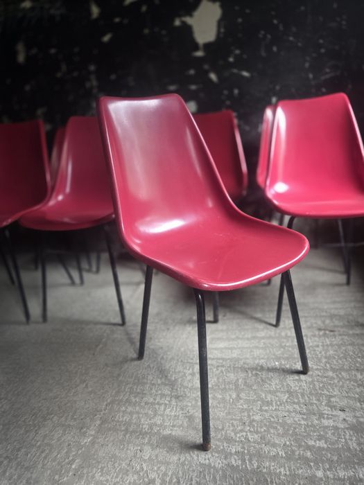 Krzesła vertex Miroslav Navratil 60 lata Vintage design Czechosłowacja