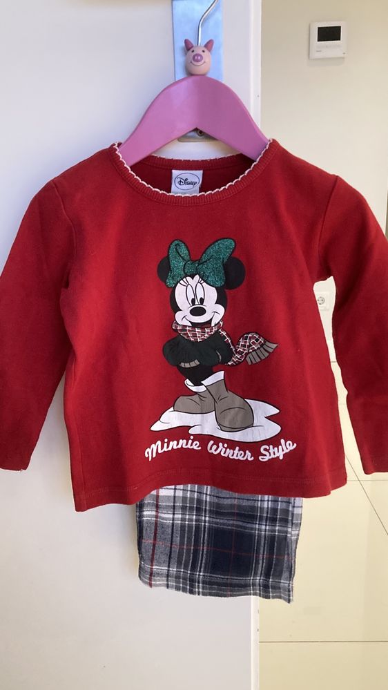 Pijama Minnie Mouse da Disney, 24 meses