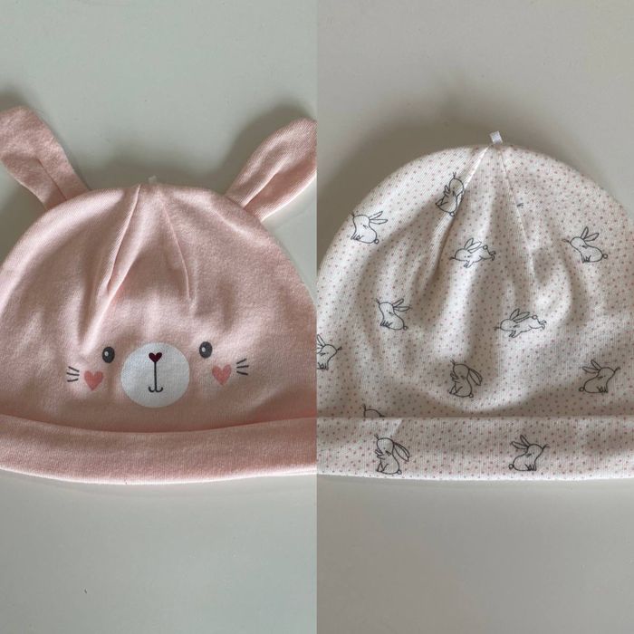 Zestaw czapek dla noworodków