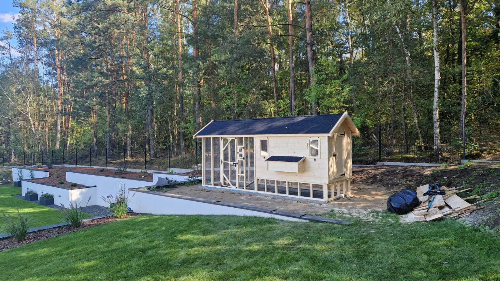 Kurnik z woliera, solidna konstrukcja, wysoki!