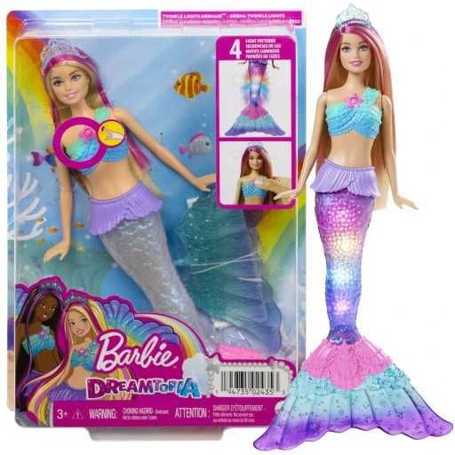 Кукла барби русалка Дримтопия Сияющий хвостик Barbie Mattel HDJ36