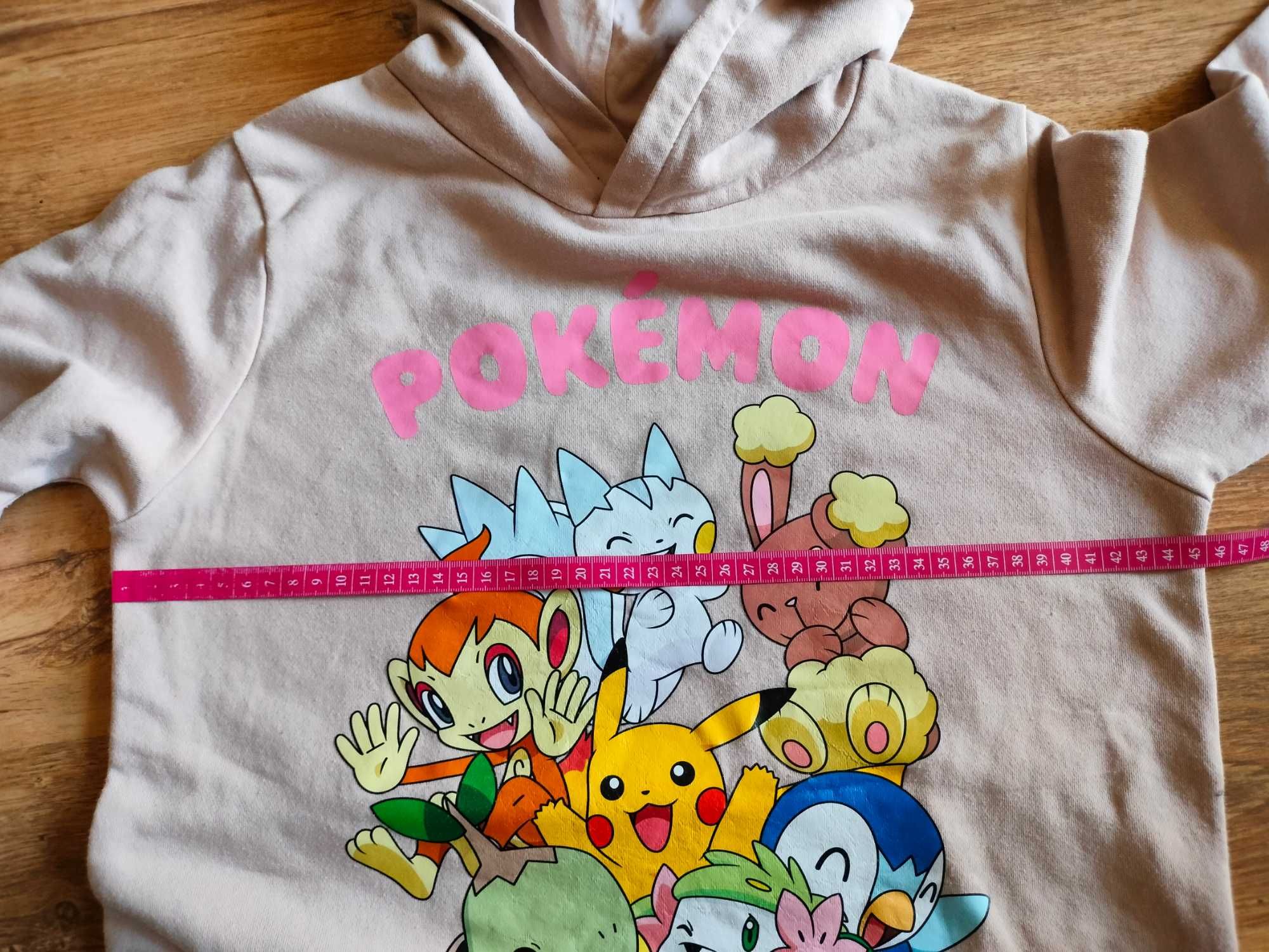 Ciepła Bluza z Pokemonami H&M 134 cm