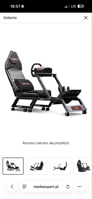 Zestaw do Sim Racingu: Fotel Next Level Racing F-GT