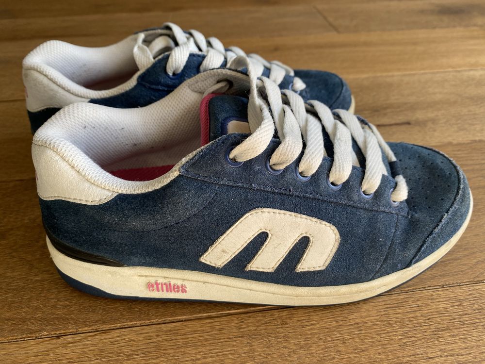 Buty Etnies Novice oryginalne 37,5 niebieskie granatowe