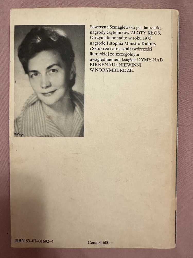 Zapowiada się piękny dzień. Seweryna Szmaglewska