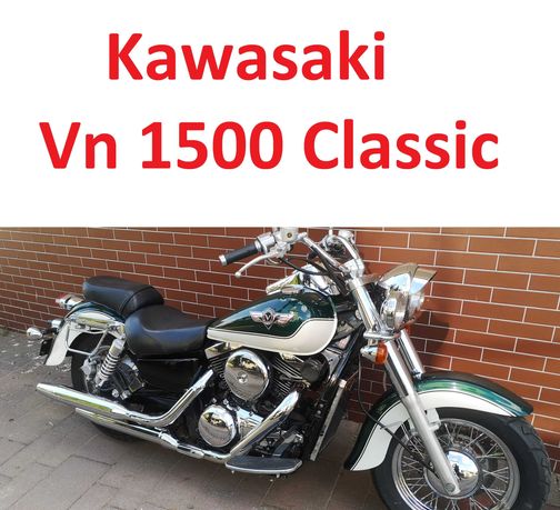 Kawasaki Vn 1500  Classic Vuclan Cały oryginał Transport cała PL