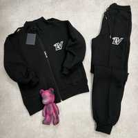 РАСПРОДАЖА -40% женский черный костюм Louis Vuitton размеры: s-xxl