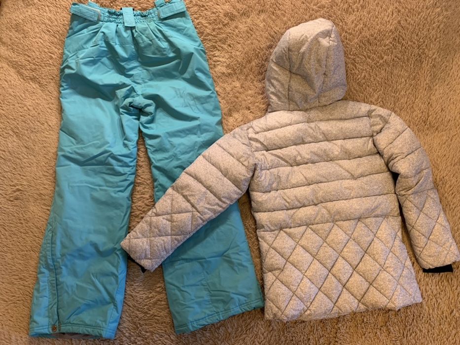 Лыжный зимний костюм р. 152