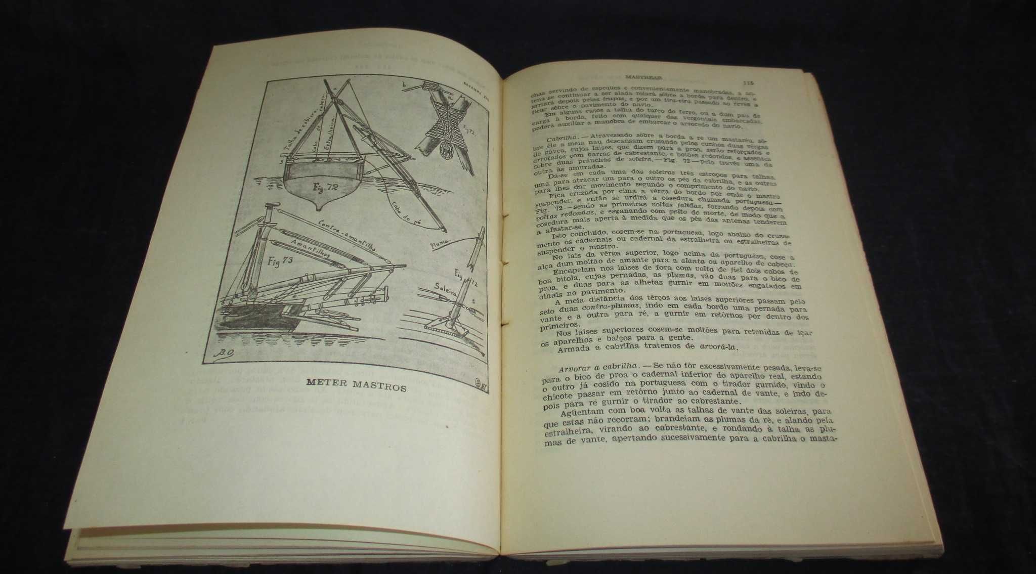 Livro Aparelho e Manobra dos Navios 1943 Náutica