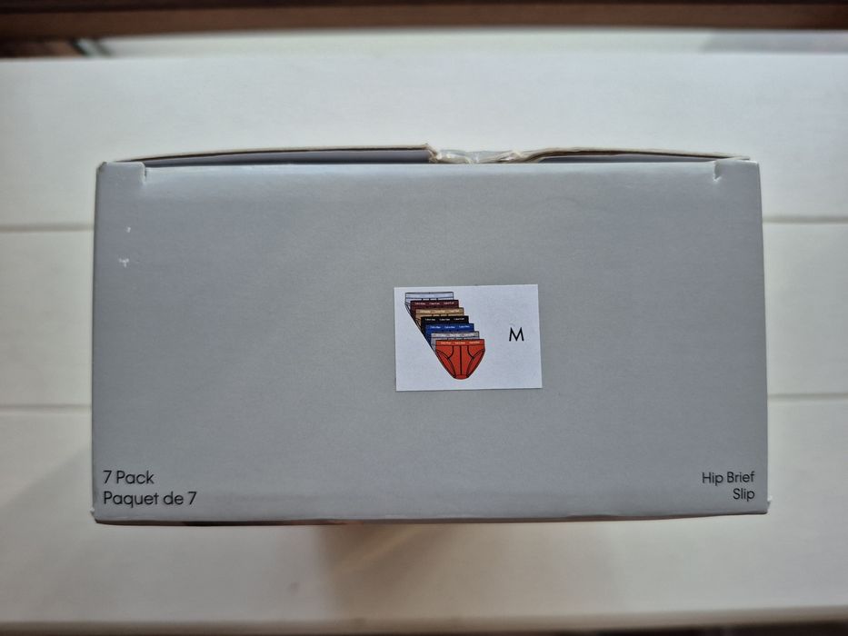 Majtki Slipy Męskie Calvin Klein M 7pak