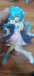Figurka siedząca anime Miku