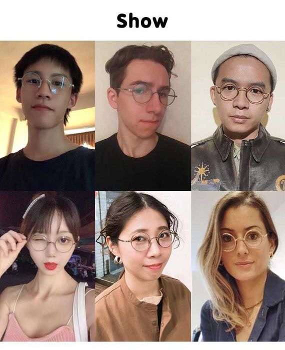 Óculos vintage prateados NOVOS