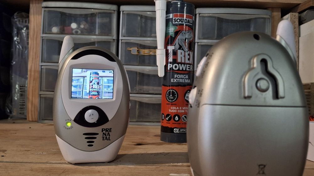 Intercomunicador de bebé com Câmara