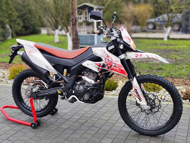 Derbi Senda DRD 125 Hard Enduro Homologacja KAT A1 / B  RX SX  2014