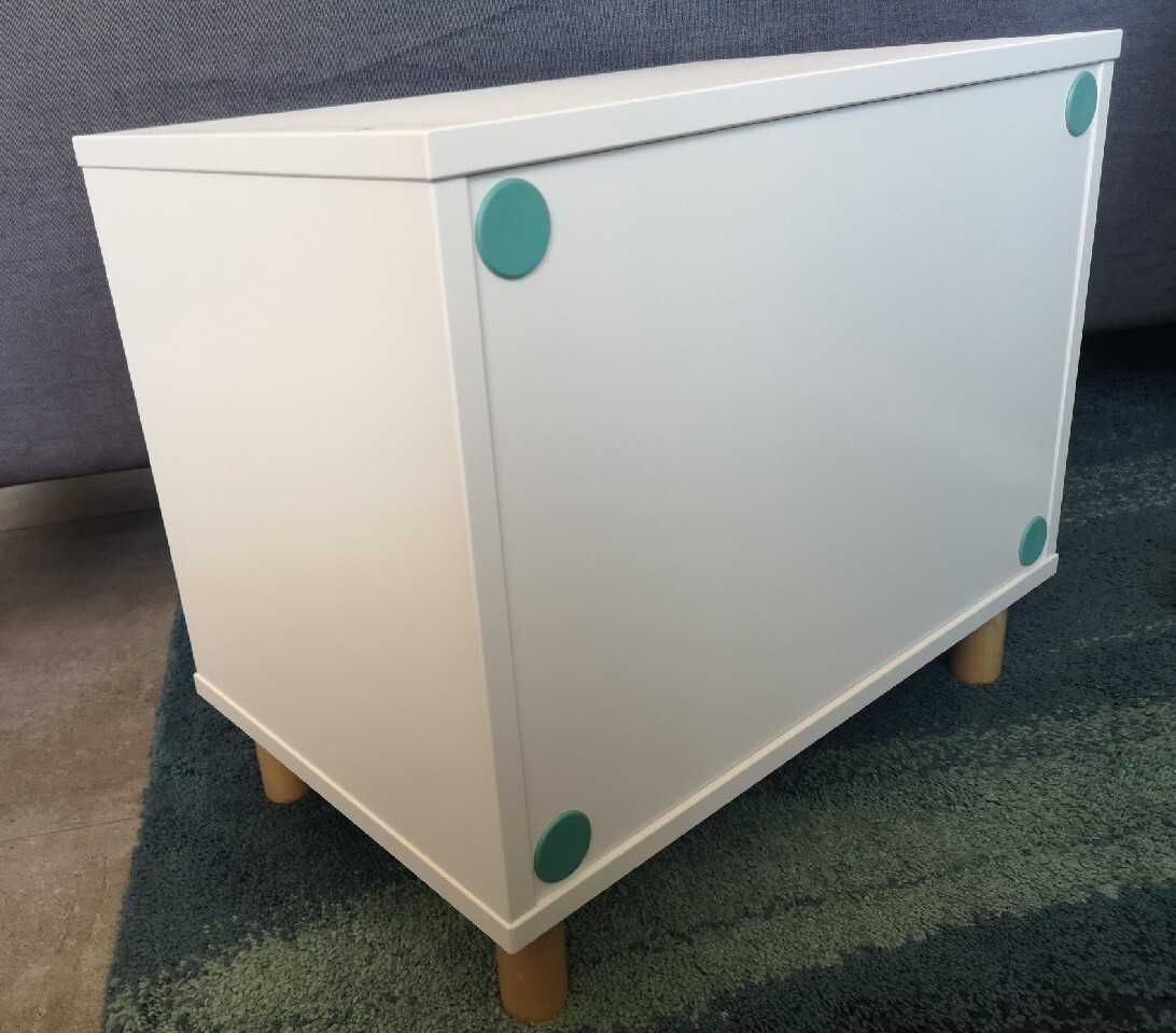 Stolik nocny/regał Ikea Smussla biały