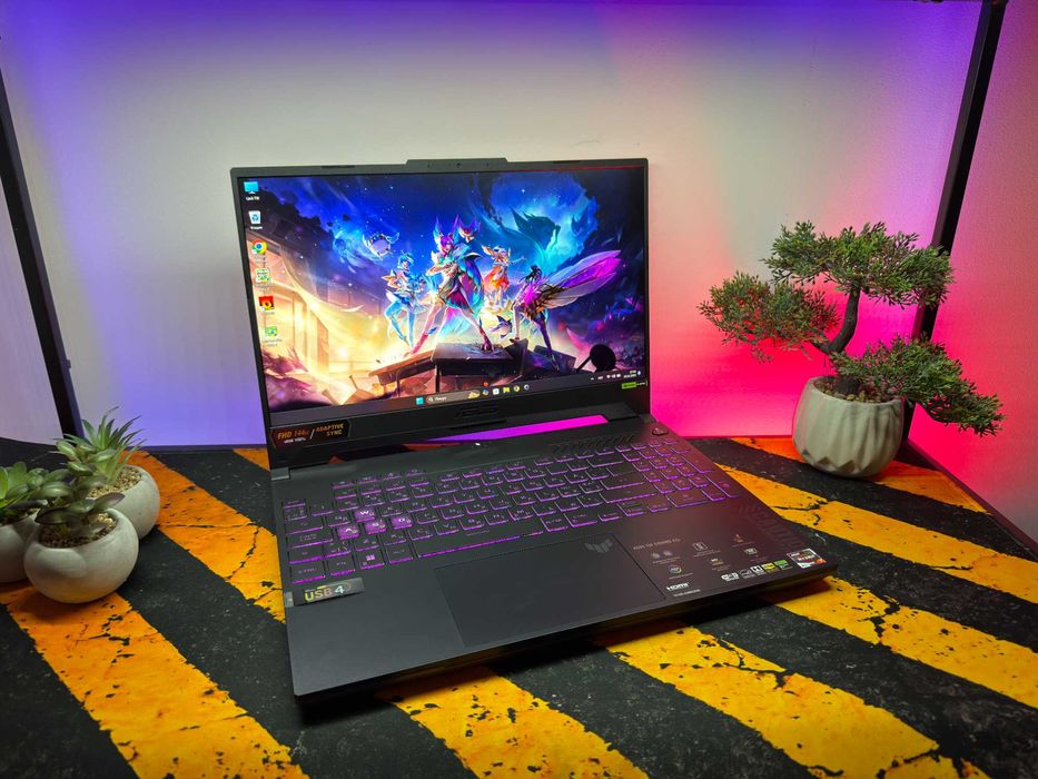 Asus TUF 15, rtx4060, ryzen 7-7735, 16gb, 1tb, 144hz