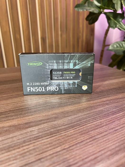 Продаю SSD 512GB M.2 NVMe FIXWOT FN-501 Pro