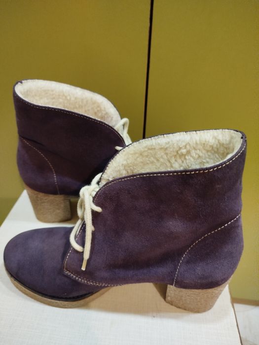 Женские теплые ботинки