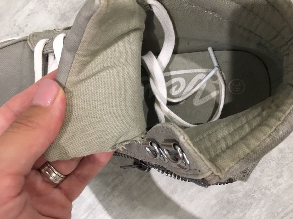 Кеды 38 р  высокие , кроссовки , хайтопы