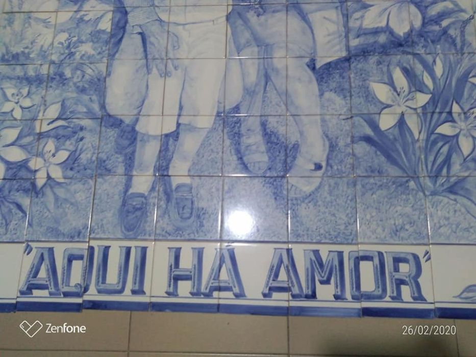 Retrato de Família em azulejo