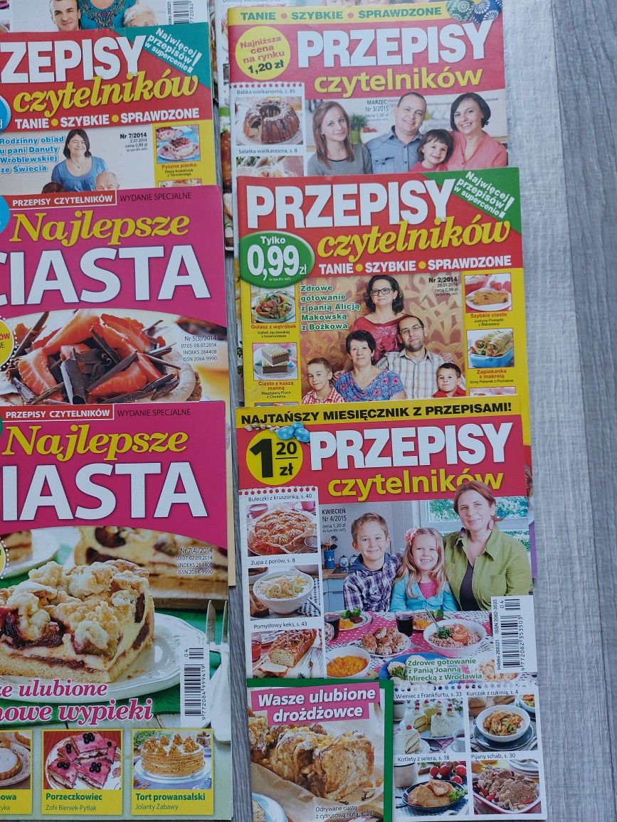 18 broszur Przepisy czytelników