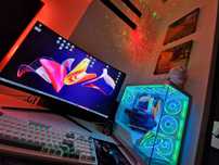 NOWY Mega POTĘŻNY komputer PC do gier MONSTER - RTX 5060 Gamingowy RGB