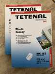 Papel fotográfico para impressão. Tetenal, 12,7 cm x 17,8 cm