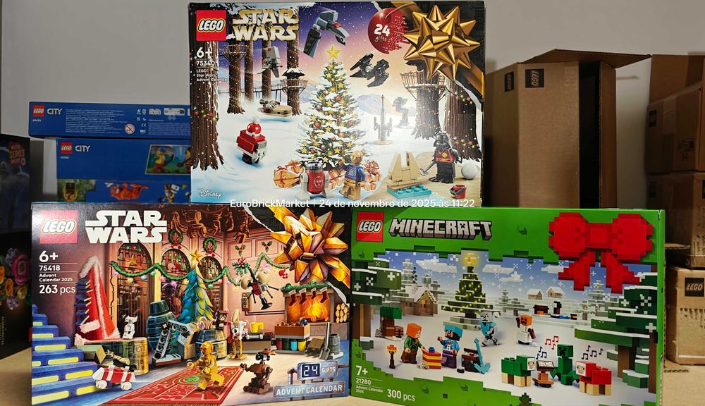Calendário do Advento LEGO