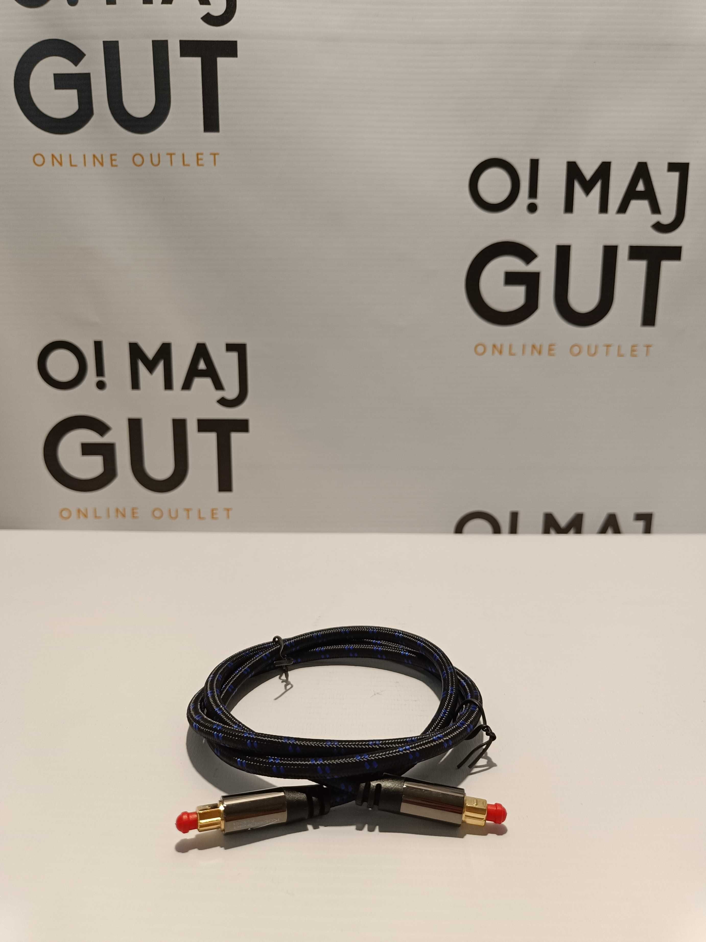 Kabeldirekt – Kabel Toslink W Nylonowym Oplocie, Optyczny Kabel Audio