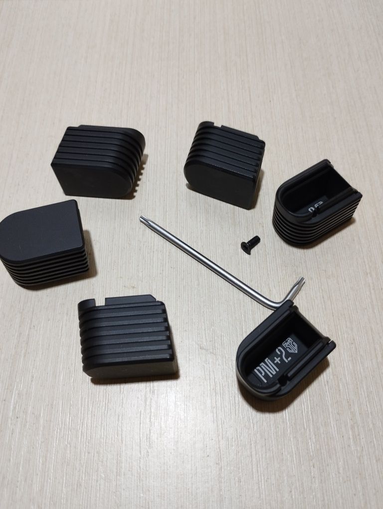 Пятки магазина ПМ, ТТ, Glock 17, 19, Flarm TQ1 Uxor, T910