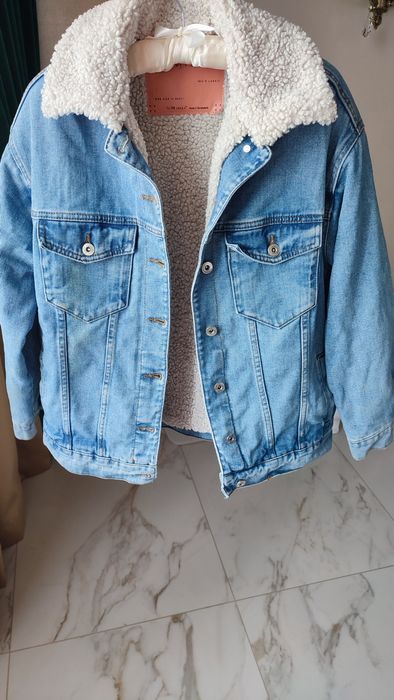 Джинсовая куртка утепленная