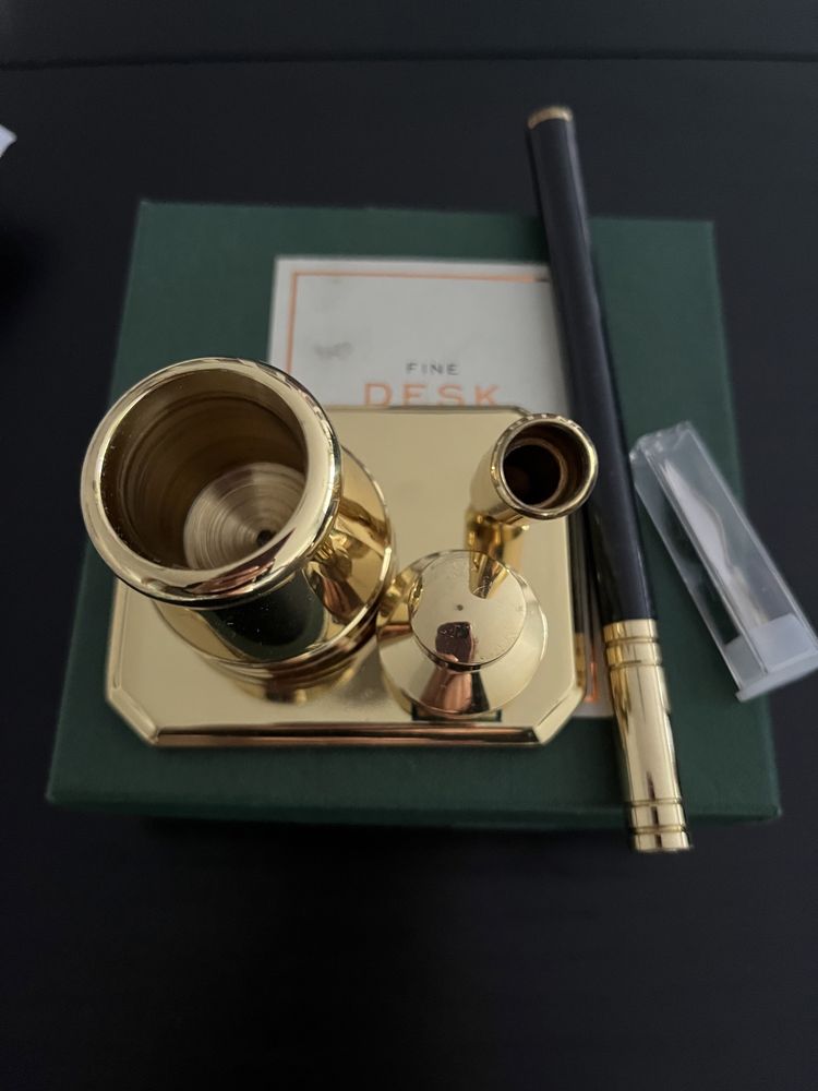 Fine desk brass acessories