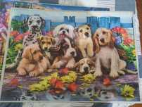 Puzzle de Cães Montado