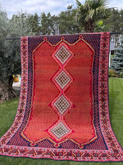 Dywan Perski Vintage Ręcznie Tkany Iran Afshar 300x200 galeria 17 tys