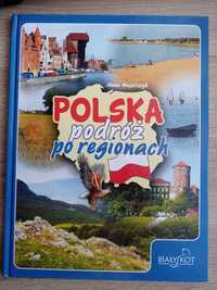 „Polska podróż po regionach" książka dla dzieci