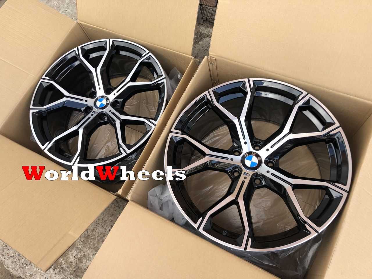 Диски R21 5x112 BMW G70 G12 G05 G07 G06 G30 G11 G01 909 m різноширокі