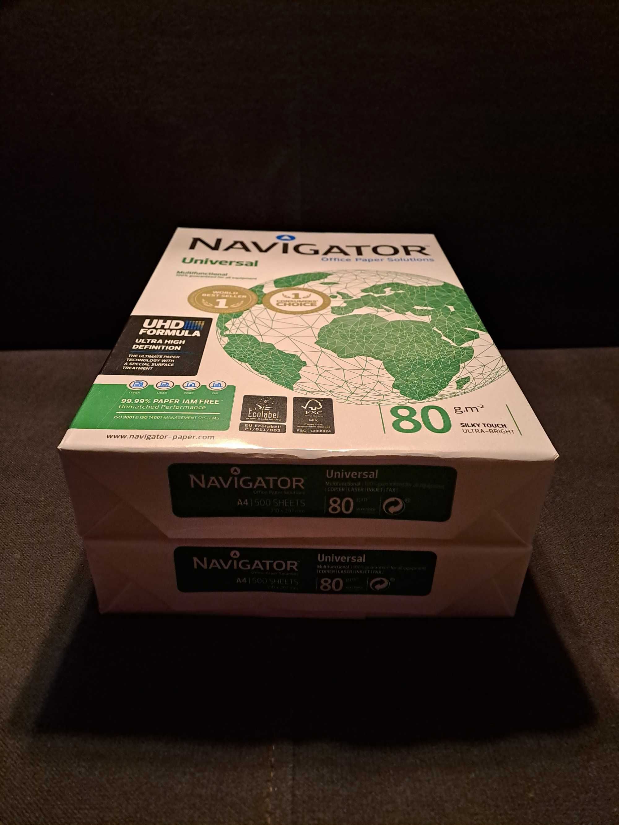 Papier ksero NAVIGATOR, A4, 80 g/m2 (2 Ryzy)
