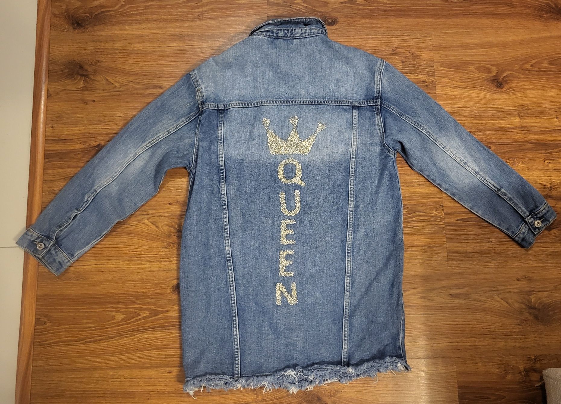 Kurtka/katana miękki jeans Queen XS/S