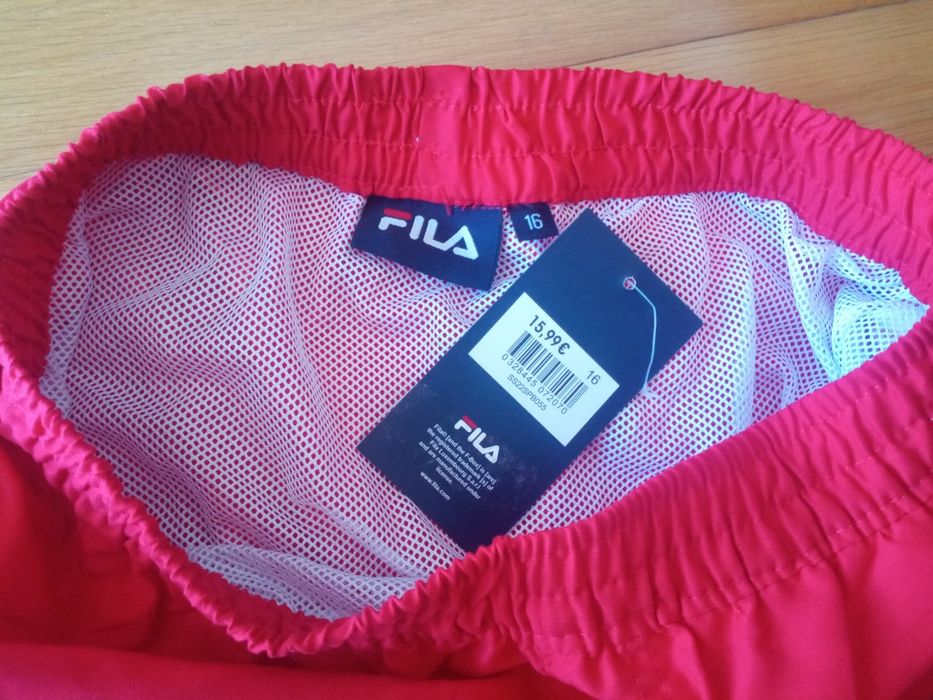Fato de banho NOVO calção FILA tamanho 16
