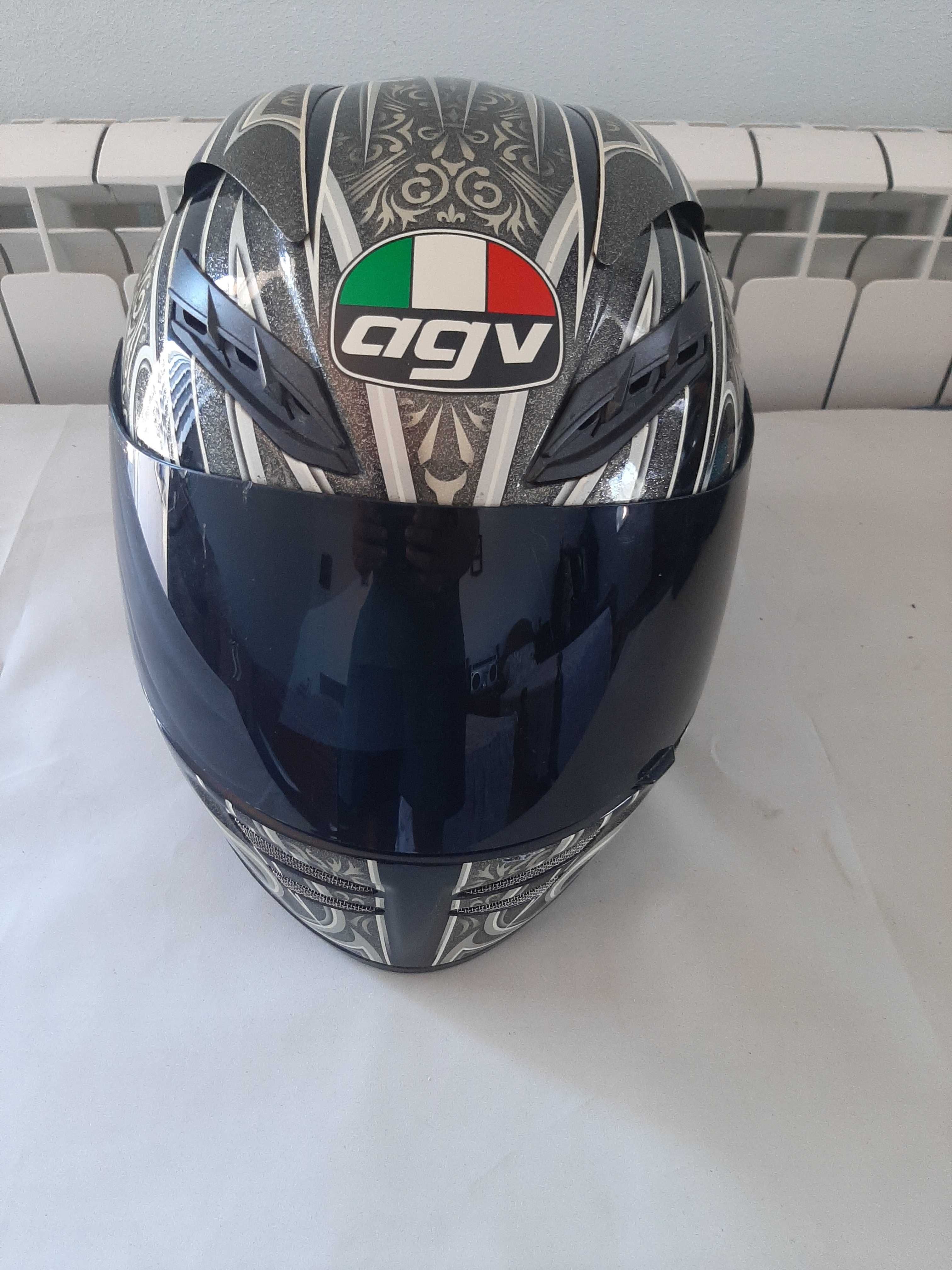 Capacete Agv de mota moto scooter