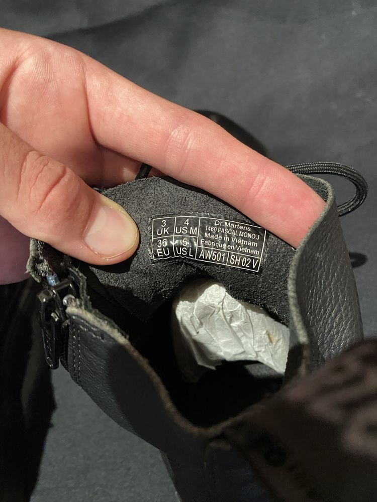 Черевики Dr Martens 1460 Pascal Mono J